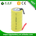 Wholesale sc 1.2v 1200mah SC battery flat top with tabs